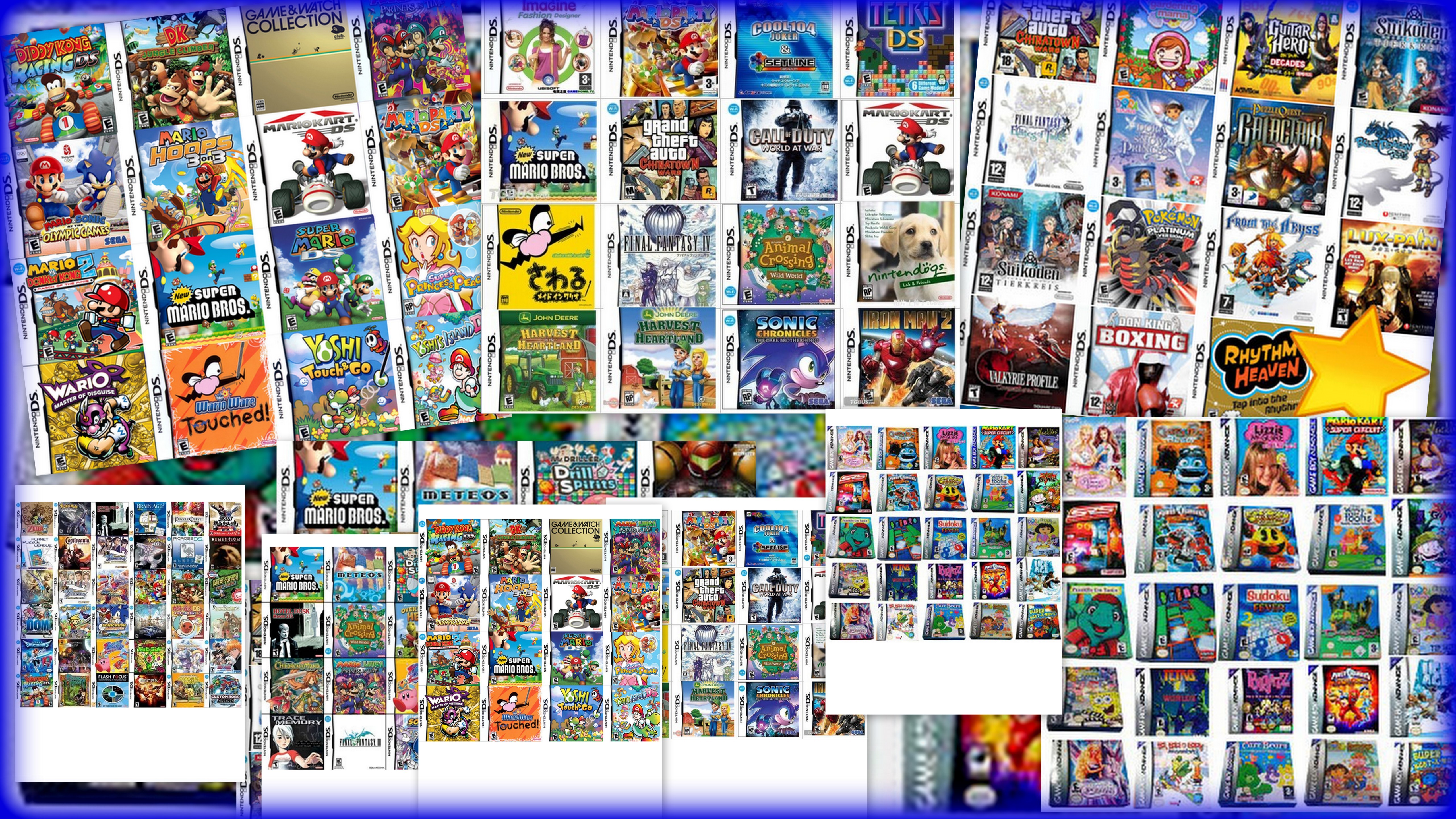 Tarjeta Para El Nintendo Ds Dsxl Dsi 3ds 2ds Con 850 Juegos La